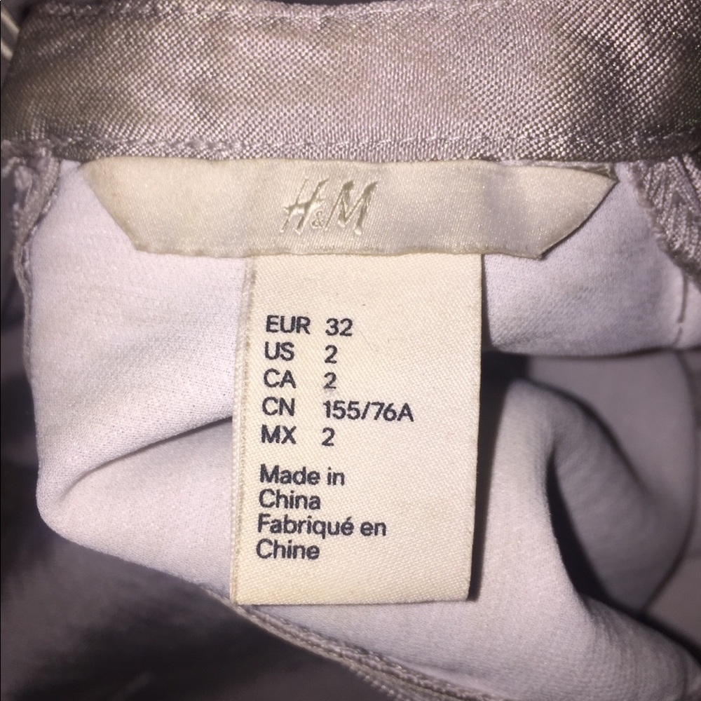 Structured Gray Blouse - Picture 4 of 4